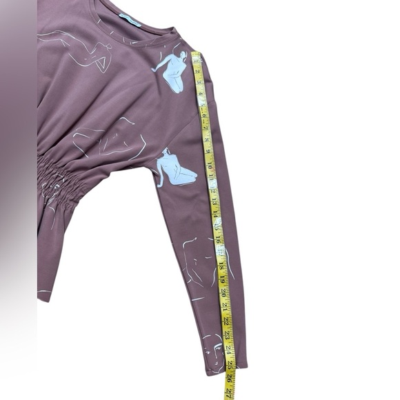 Zara  tan Crew Neck Bishop Sleeve Sweater - Picture 10 of 13